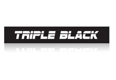 Adesivo triple black negativo ad alta visibilità per top case e valigie GIVI