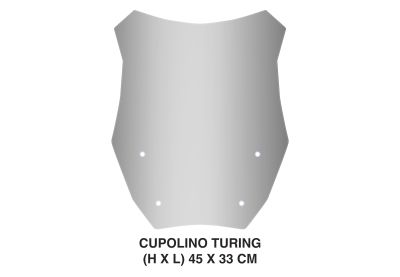 Cupolino fumé misura Standard compatibile con R 1200/1250 GS LC/ADV LC