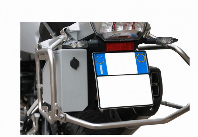 License plate holder compatible with R 1200/1250 GS LC/ADV LC