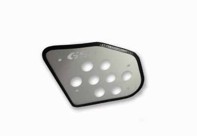 Pair of tank protector plates compatible with R 1200 GS ADV 2005/2013