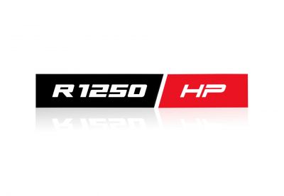 R1250 HP  high visibility sticker for aluminium panniers