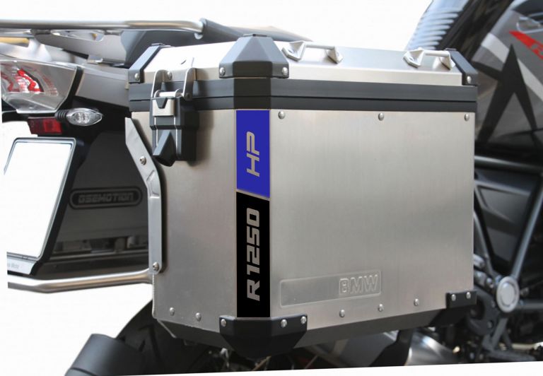 Adesivo R1250 HP alta visibilità per valigie di alluminio