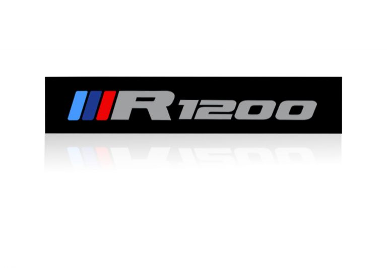 Autocollant R1200 TRICOLORE haute visibilité pour aluminium top case et valises