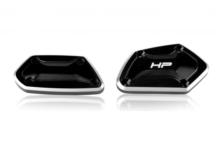 Pair of clutch and brake reservoir covers compatible with R 1200/1250 GS LC/GS ADV LC