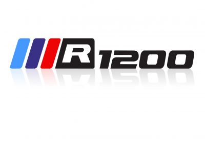 Sticker R1200 tricolor for spoke wheel