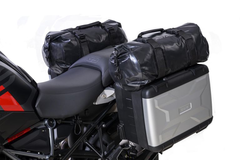 Motorcycle drybag compatible with R 1200/1250 GS/ADV