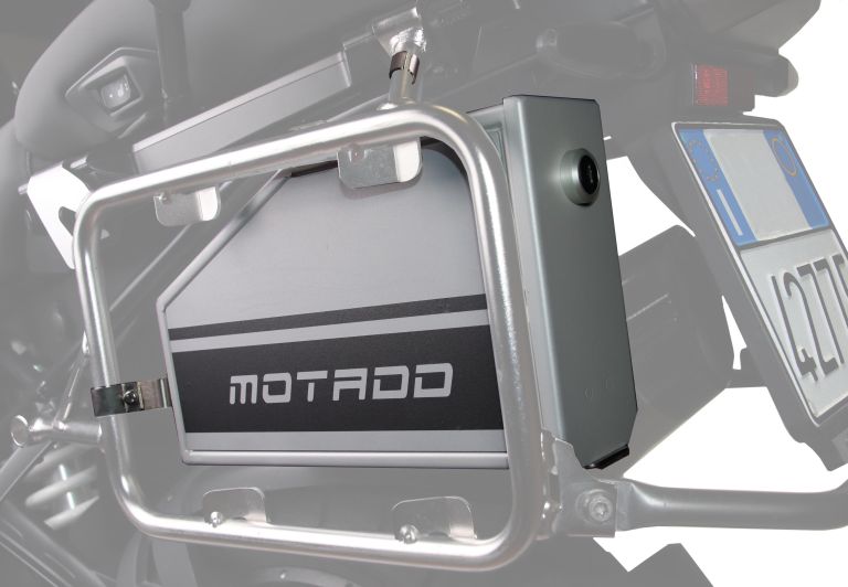 Valigetta porta attrezzi con serratura BMW codificabile compatibile con R 1200/1250 GS LC/GS ADV LC con telai originali per valigie alluminio.