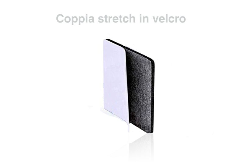 Coppia stretch in velcro per borse BGS056