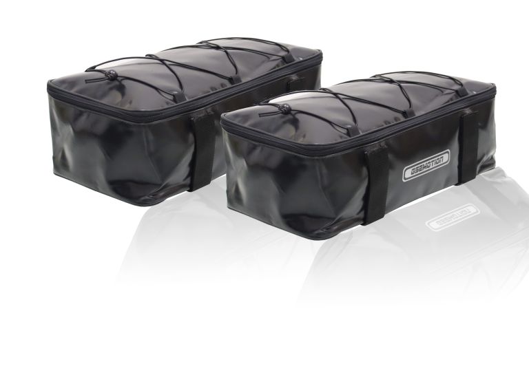 Pair of additional bags for aluminum panniers compatible with R 1200/1250 GS/GS LC/F 800 GS