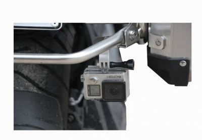 Support GoPro châssis de valises aluminium original BMW compatible R 1200GS